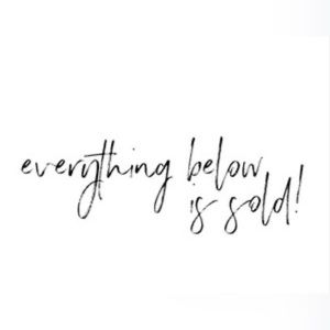 Thank you! I am so grateful to you all 💕